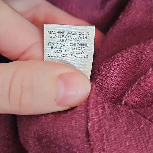 Merlot Corduroy Shacket | Vintage Americana Barn Chore Jacket| Sz. L - Picture 5 of 11